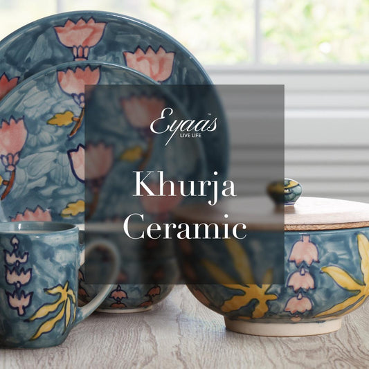 Exploring Khurja Ceramic: Hand-Painted Elegance at Affordable Prices - Eyaas