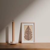 Tree of Life Patachitra on Silk - 9.5x5.5 - Eyaas