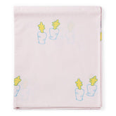 Carrot Block Printed Single Bedsheet, 60X90, Pink - Eyaas