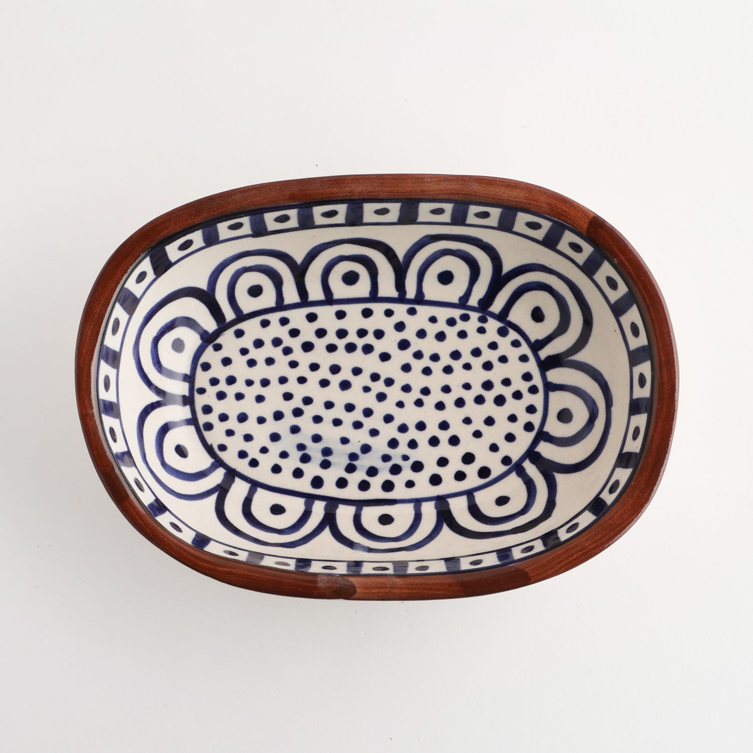 Ceramic Oval Dish - 7.2 x 5 x 2
