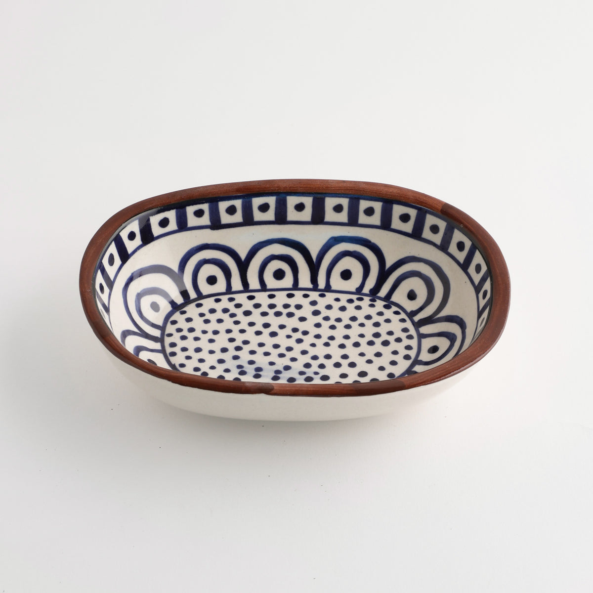 Ceramic Oval Dish - 7.2 x 5 x 2