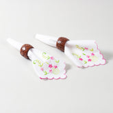 Embroidered Napkin Set of 2, Multi-Colours