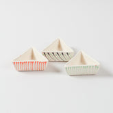Triangle Ceramic Dip Bowls Set of 3 (Multi-Colour)