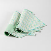 Kids’ Little House Placemats Set of 2 (Blue/Green) - Eyaas