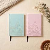 Handmade pocket journal for daily writing, journaling, and organising thoughts