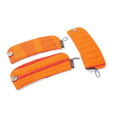 Ajrakh Mug Warmer, Set of 3, 8x3 Inches - Eyaas