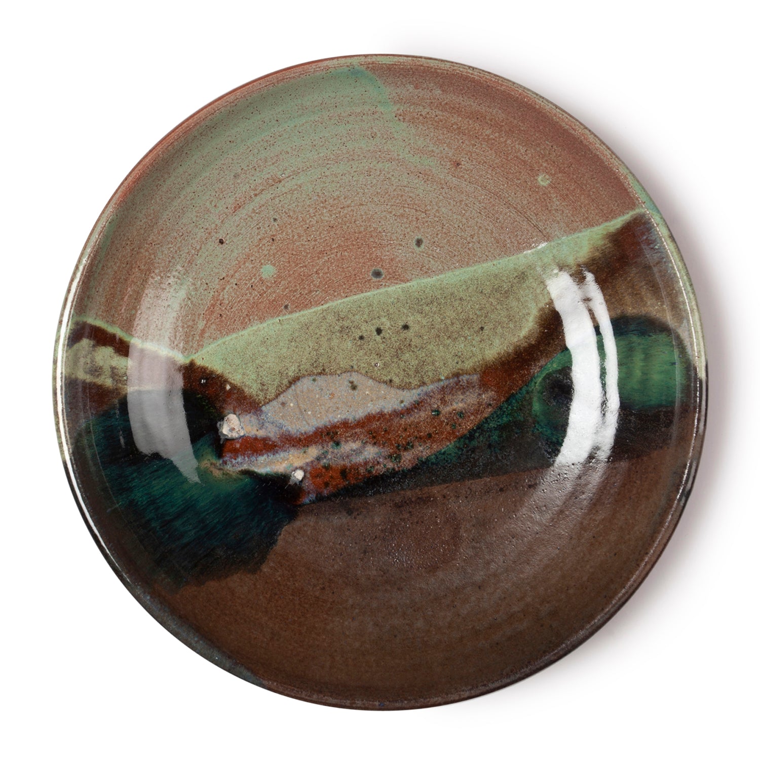 Glazed Terracotta Bowl