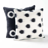 Ikat Cushion Covers Set of 2 – 18 & 16 inches Combo - Eyaas