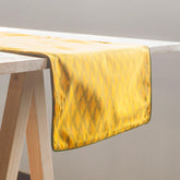 Spring Silk Table Runner, Yellow - Eyaas