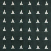 Upholstery Fabric Bottle Green - Ikat 20x20 - Eyaas