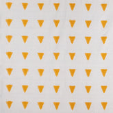 Upholstery Fabric White & Yellow - Handloom Ikat 20x20 - Eyaas