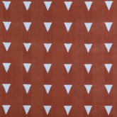 Upholstery Fabric Rust & White - Ikat Cotton 20x20 - Eyaas