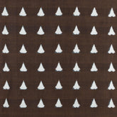 Upholstery Fabric Dark Brown - Ikat 20x20 Cotton - Eyaas