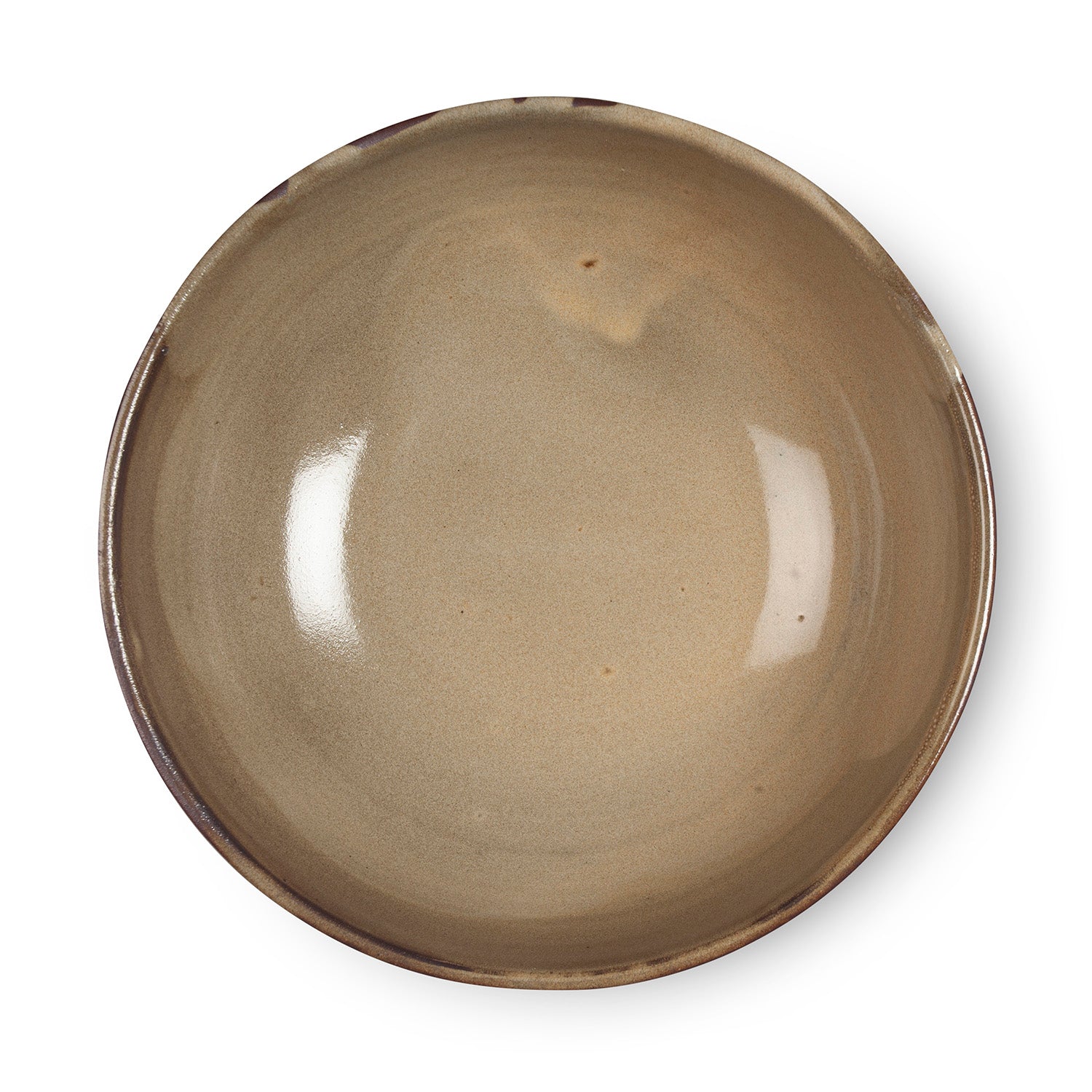 Glazed Terracotta Bowl - 8.5"