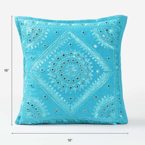 Mirrorwork Cushion - 16x16