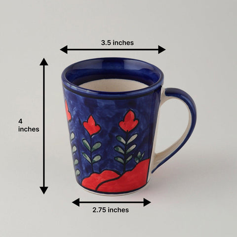 Mountain Landscape Ceramic Mug - Set of 2 (Large) - Eyaas