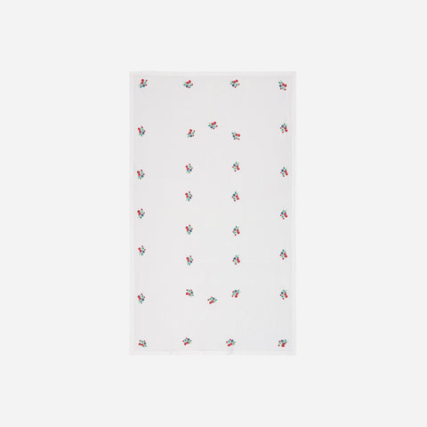 Wild Berries Embroidered Cutwork Table Cloth, 60 x 100