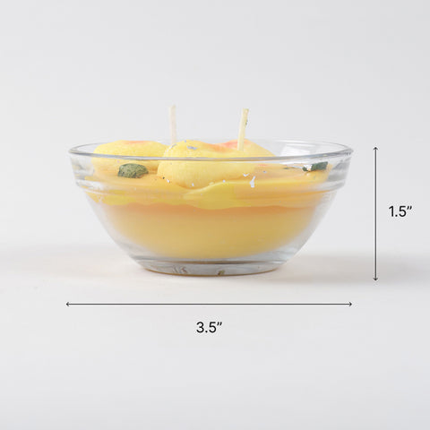 Rasmalai Soy Wax Glass Candle