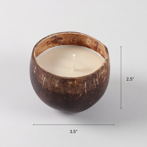 Coconut Shell Soy Wax Candle
