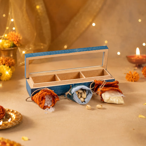 Summer Hamper Box with Pistachio, Mishri, & Sattu