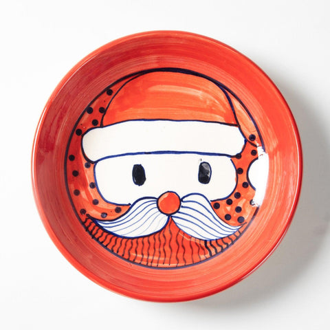 Santa Christmas Ceramic Set of 2, Plate & Mug - Eyaas