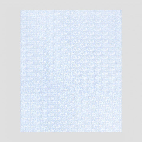 Block Printed King Size Cotton Duvet Cover - 90x108, Blue - Eyaas