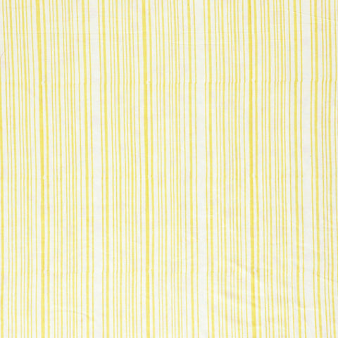 Block Printed King Size Cotton Duvet Cover, 90x108, Yellow - Eyaas