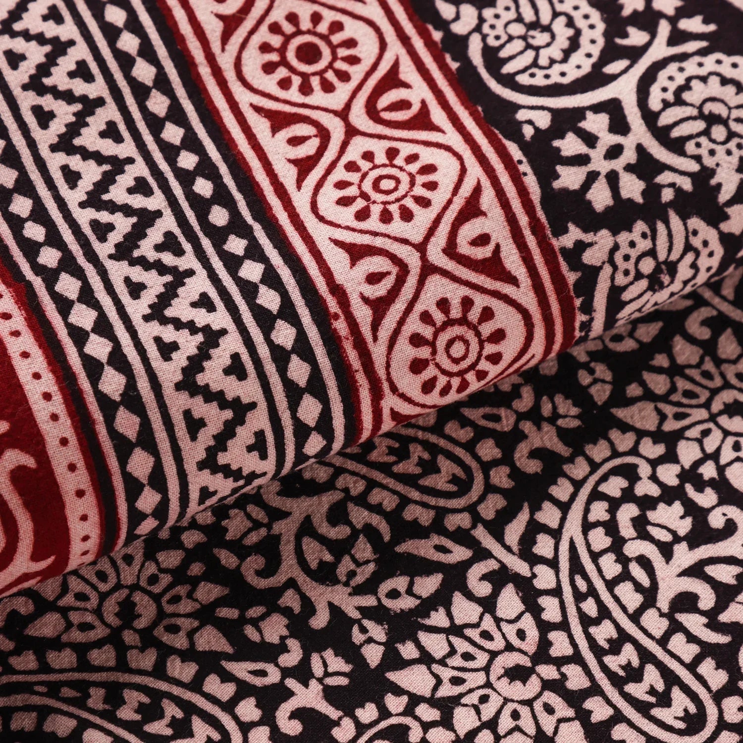 Bagh Print Bed Cover - 90" x 108"