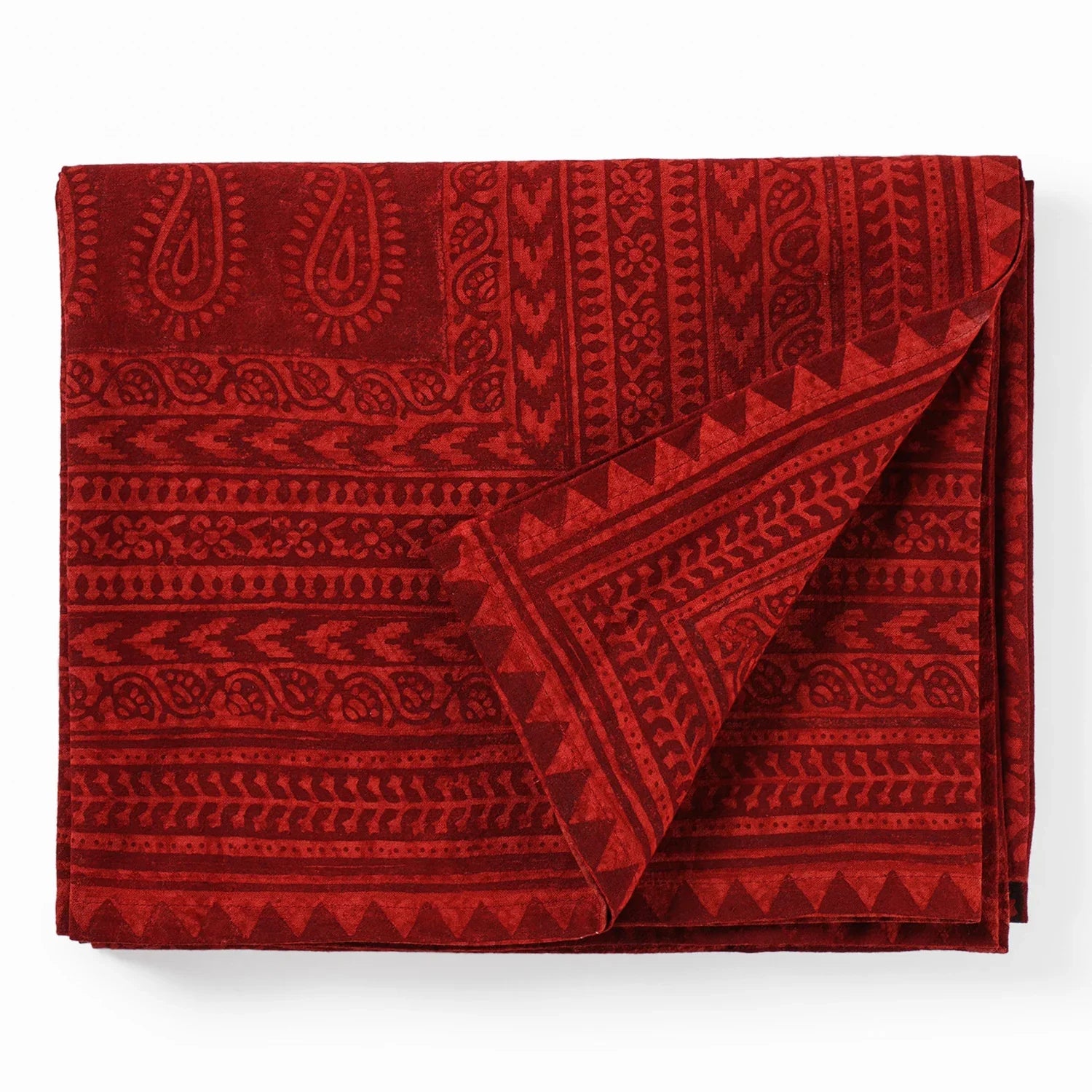 Bagh Print Single Bed Cover