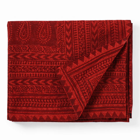 Bagh Print Single Bed Cover