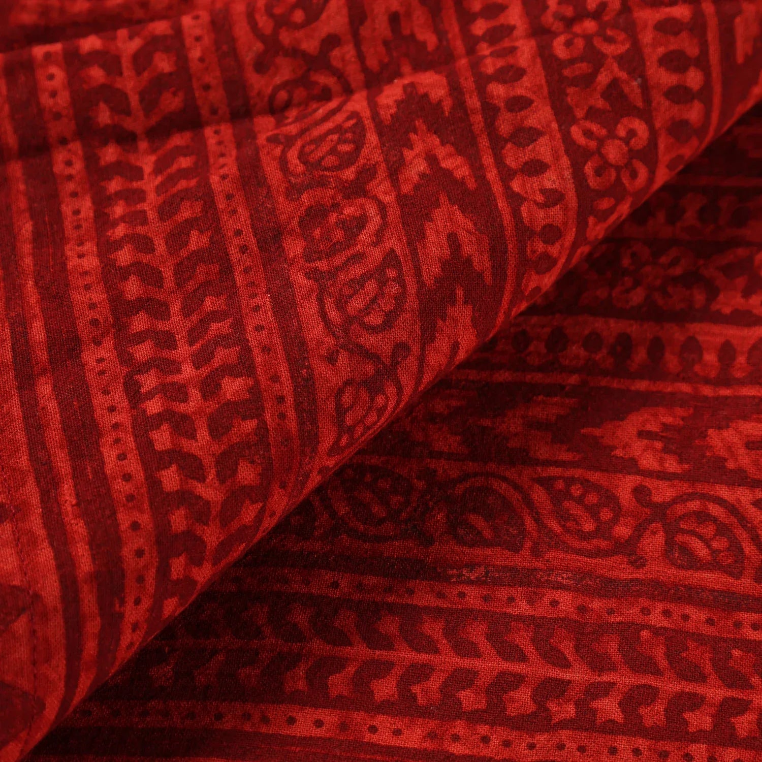 Bagh Print Single Bed Cover