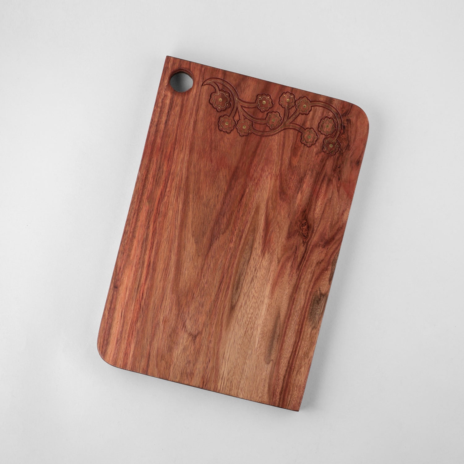 Rosewood with Brass Inlay Platter/Board