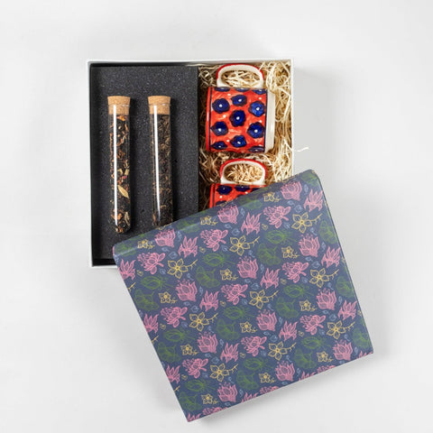 Gift Set of Mugs & Tea Test Tubes - Eyaas