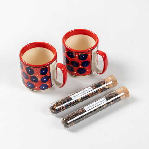 Gift Set of Mugs & Tea Test Tubes - Eyaas