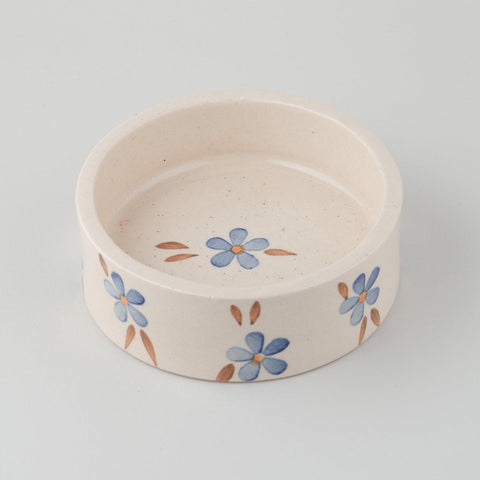 Ceramic Cereal Bowls Set of 2 (Off-White & Lavendar) - Eyaas
