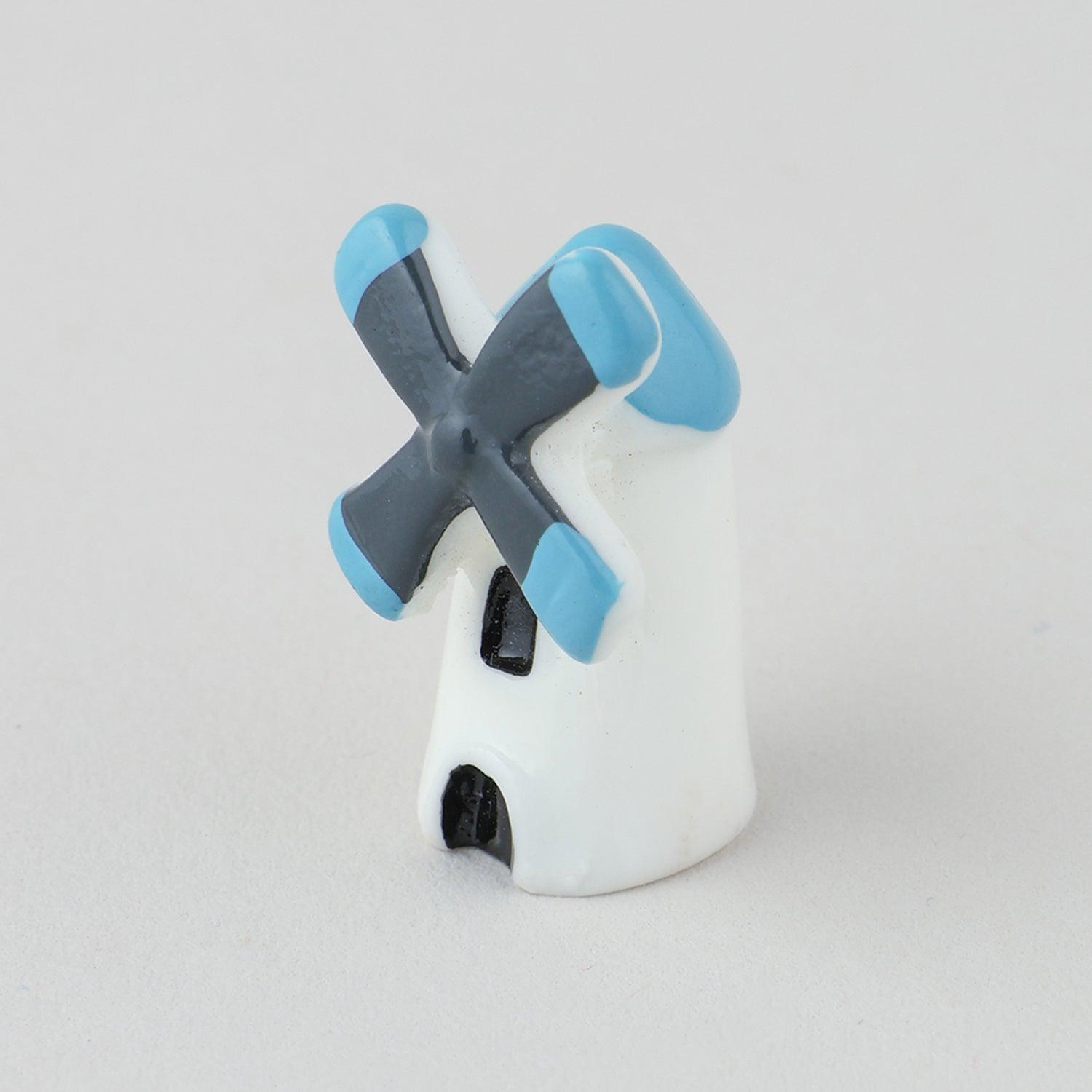 Hand-Painted Ceramic Miniature Garden Accessories Set of 6 - Eyaas