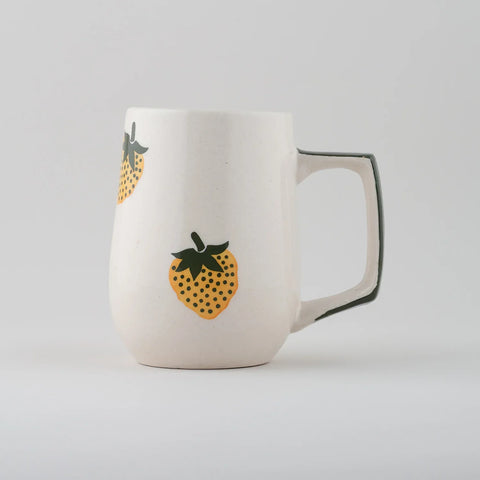 Fruit Ceramic Coffee Mugs Set of 2 - Eyaas