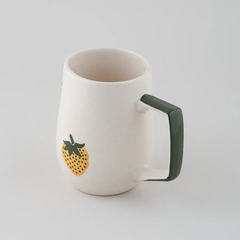 Fruit Ceramic Coffee Mugs Set of 2 - Eyaas