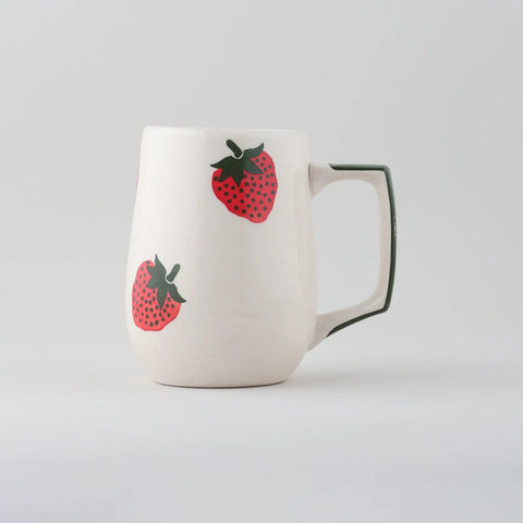 Fruit Ceramic Coffee Mugs Set of 2 - Eyaas