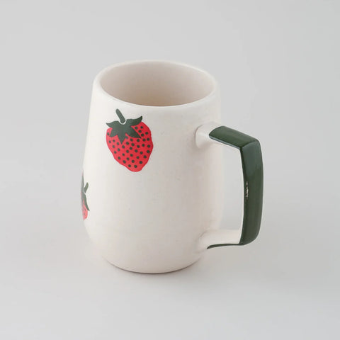 Fruit Ceramic Coffee Mugs Set of 2 - Eyaas