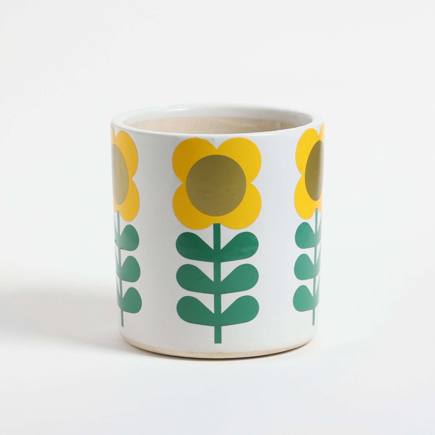 Ceramic Flower Pot - 6.5 x 6