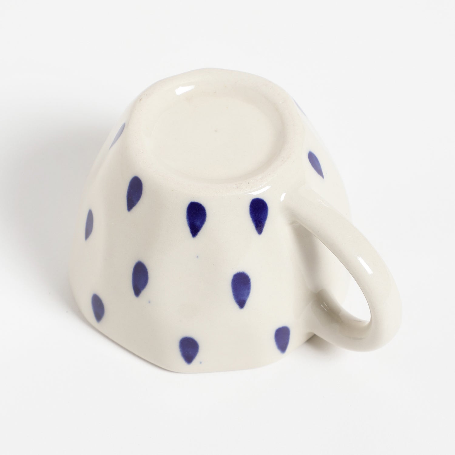 Ceramic Mugs - Rain Drops - 3.5 x 2.5