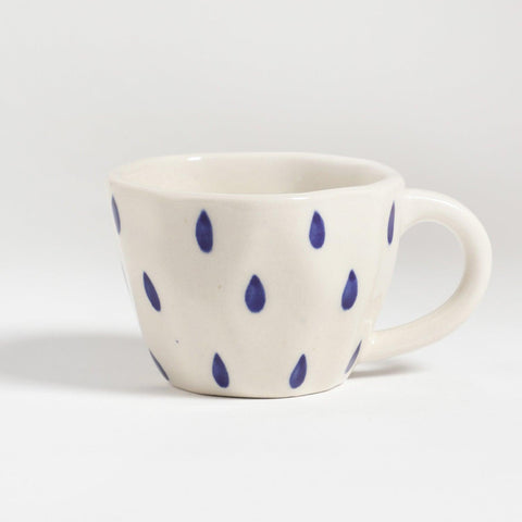 Ceramic Mugs - Rain Drops - 150 ml - Eyaas