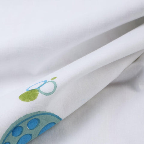 Sea-Themed Kids Bedding Set of 3, Blue & Green, 40x40 - Eyaas
