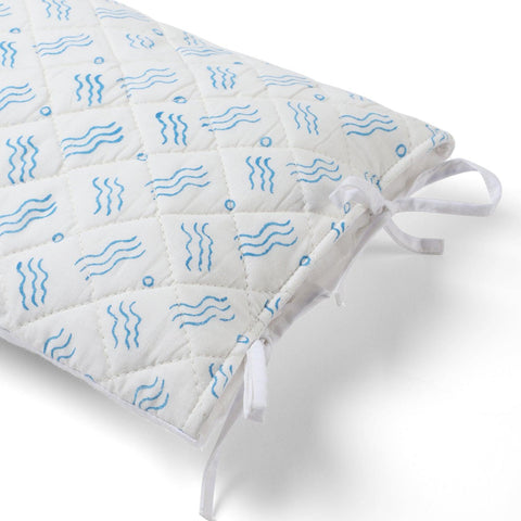 Sea-Themed Kids Bedding Set of 3, Blue & Green, 40x40 - Eyaas