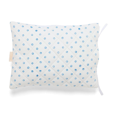 Cot Sheet 40x40, Snail-Starfish, Blue & Orange - Eyaas
