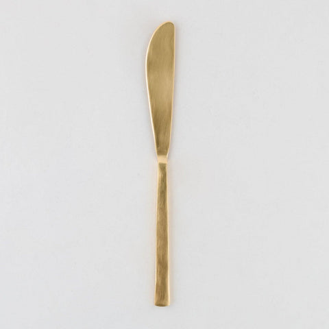 Set of 5 Stainless Steel Cutlery Set with Brass Coating - Eyaas