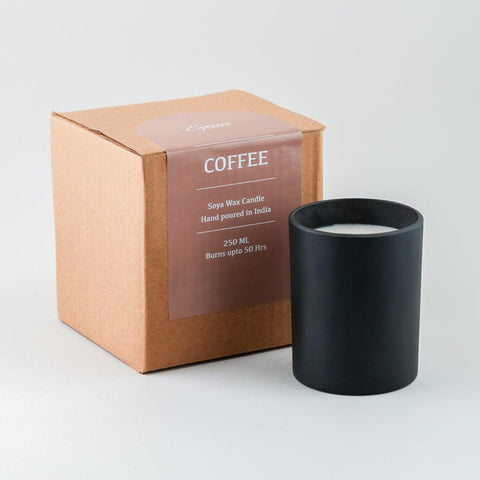 Soy Wax Scented Candle (Coffee) - Eyaas