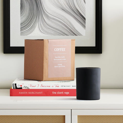 Soy Wax Scented Candle (Coffee) - Eyaas