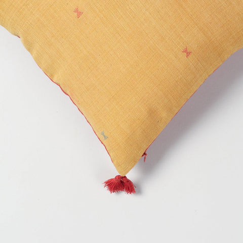 Mustard Cotton Cushion Covers 12x12 - Set of 2 - Eyaas